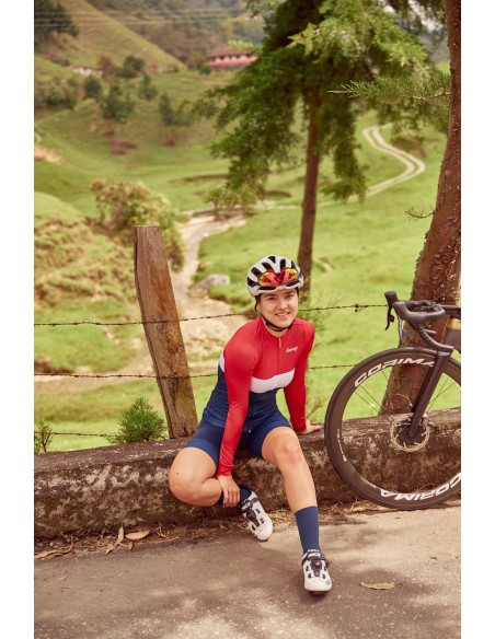 Tricota Garnet W manga larga