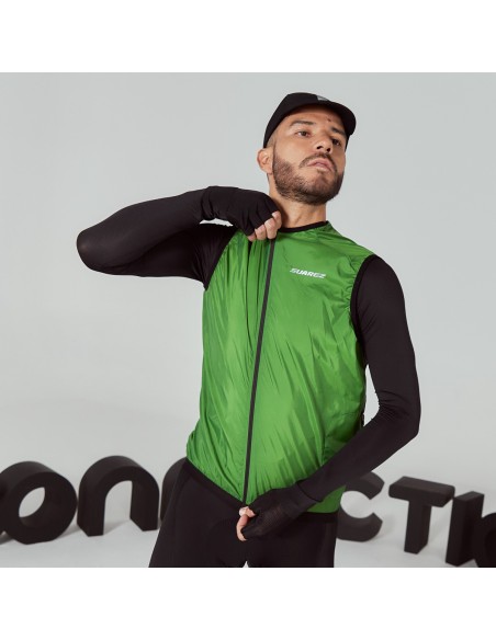 Chaqueta windbreaker sin mangas Nopal