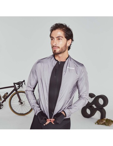 Chaqueta windbreaker Silver