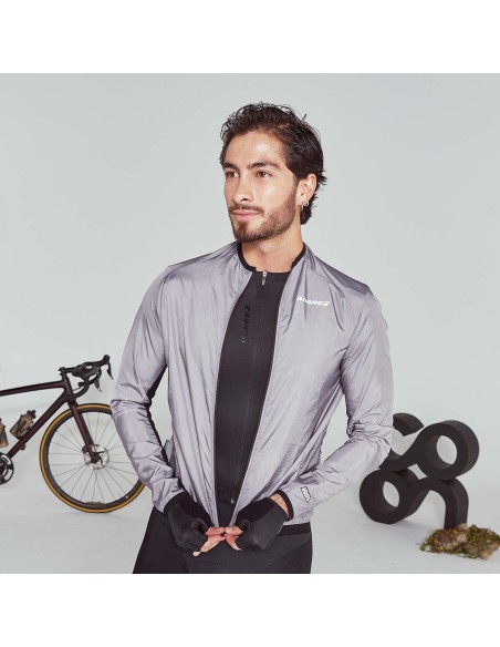 Chaqueta windbreaker Silver