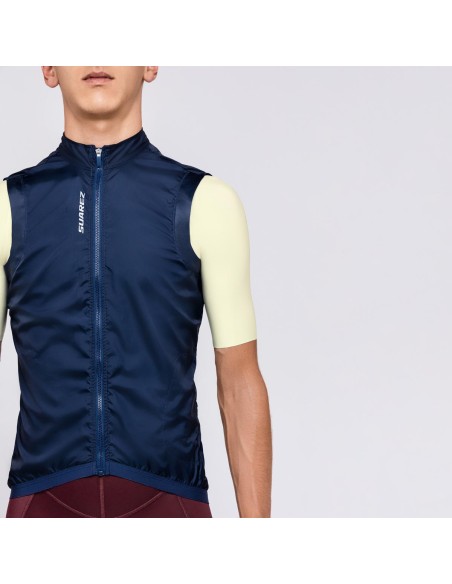 Chaqueta cortavientos sin manga Barrier Navy