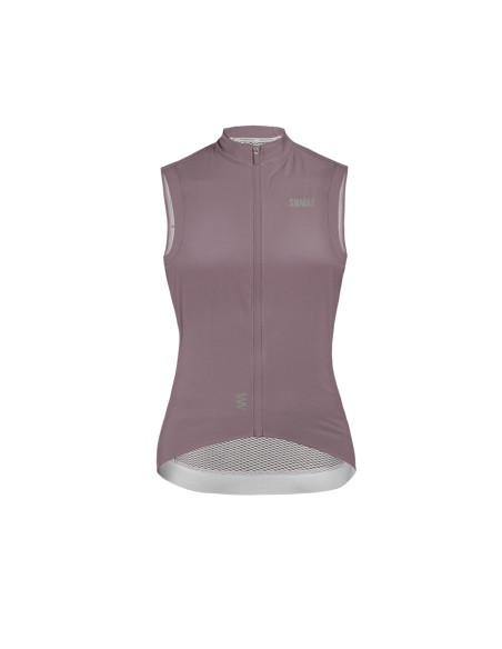 Chaqueta windbreaker sin mangas Barrier Purple Gray W