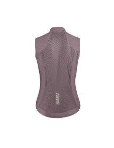 Chaqueta windbreaker sin mangas Barrier Purple Gray W 2