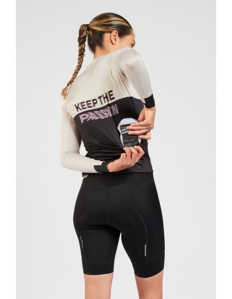Chaqueta windbreaker sin mangas Barrier Purple Gray W