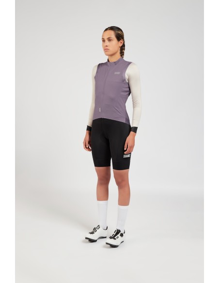 Chaqueta windbreaker sin mangas Barrier Purple Gray W