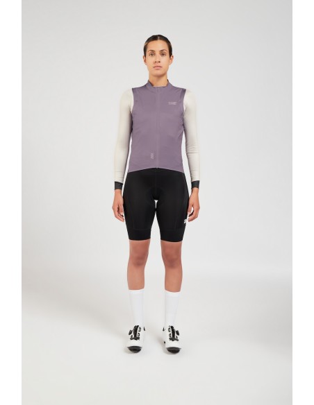 Chaqueta windbreaker sin mangas Barrier Purple Gray W