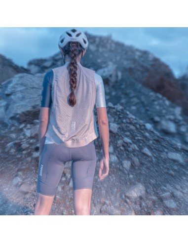 Chaqueta windbreaker sin mangas Barrier Sand W