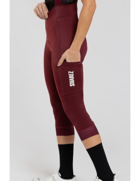 Calza 3/4 Falcon Knicker Wine 2.4 W