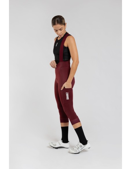 Calza 3/4 Falcon Knicker Wine 2.4 W