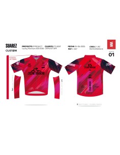 Tricota manga corta Cycling Adventure 2025