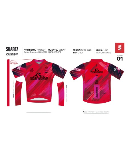 Kit oficial Cycling Adventure