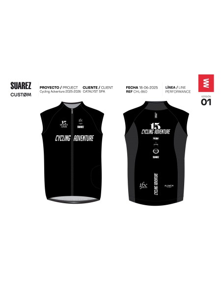 Chaqueta Cortavientos Cycling Adventure