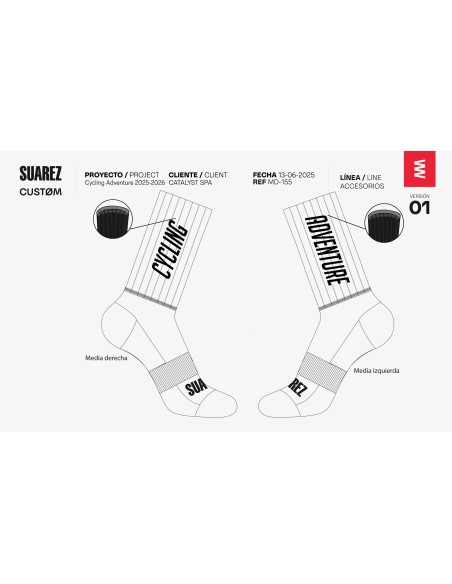 Calcetines Aero Cycling Adventure