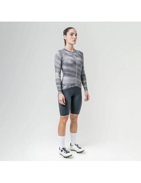 Tricota manga larga Rapid Silver Gray W