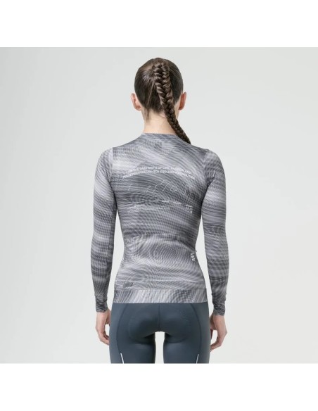 Tricota manga larga Rapid Silver Gray W