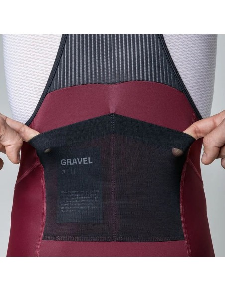 Bibshort Gravel Xterra Wine