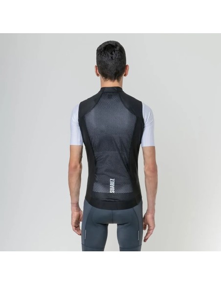 Chaqueta cortavientos sin manga Barrier Black