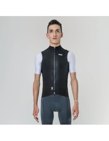 Chaqueta cortavientos sin manga Barrier Black