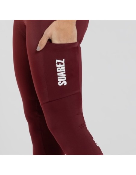 Calza 3/4 Falcon Knicker Wine 2.4