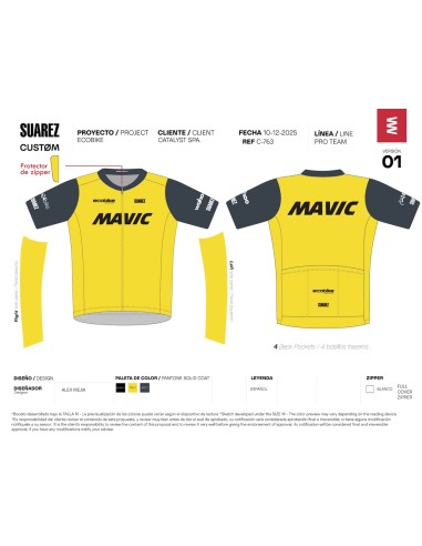 Tricota manga corta Ecobike 2026