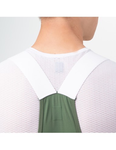 Short para Ciclismo con tirantes Suarez Spyder Green