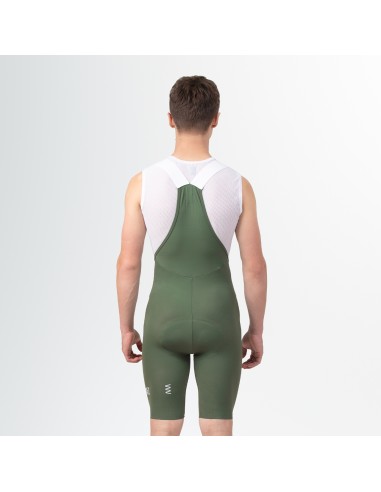 Short para Ciclismo con tirantes Suarez Spyder Green