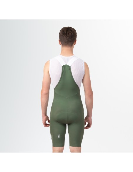 Short para Ciclismo con tirantes Suarez Spyder Green