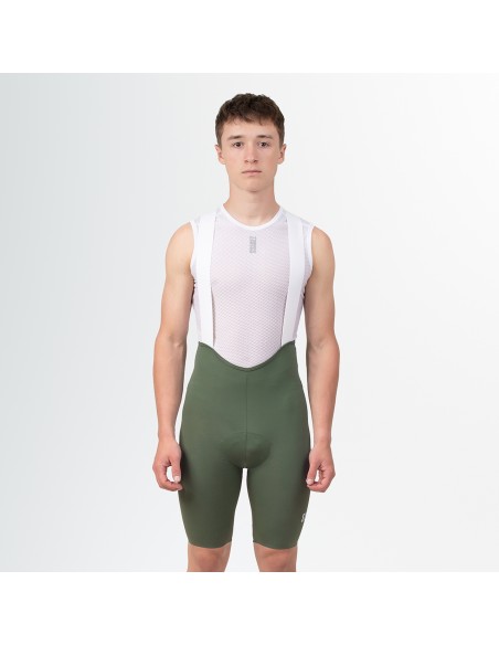 Short para Ciclismo con tirantes Suarez Spyder Green