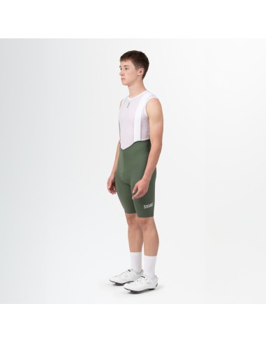 Short para Ciclismo con tirantes Suarez Spyder Green