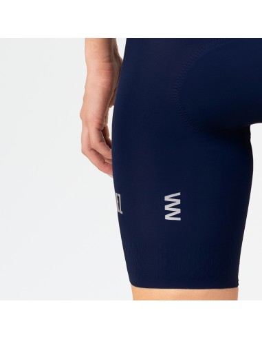 Short femenino para Ciclismo con tirantes Suarez Spyder Blue W