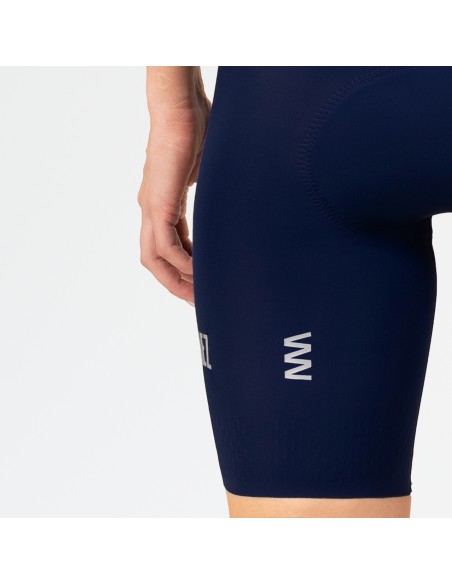 Short femenino para Ciclismo con tirantes Suarez Spyder Blue W