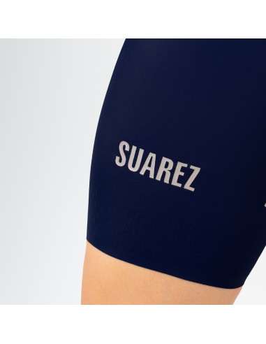 Short femenino para Ciclismo con tirantes Suarez Spyder Blue W
