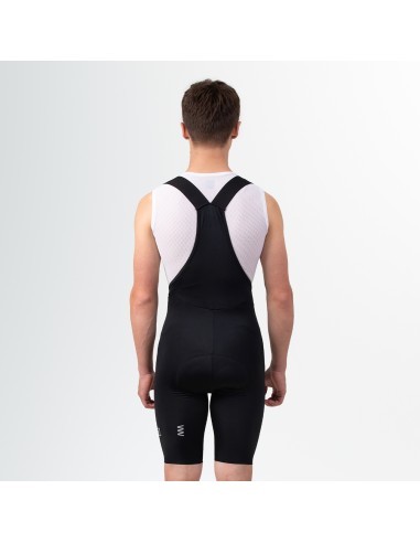 Short para Ciclismo con tirantes Suarez Spyder Black