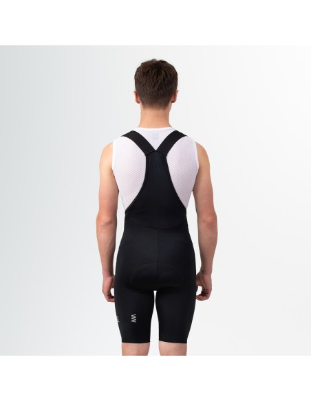 Short para Ciclismo con tirantes Suarez Spyder Black