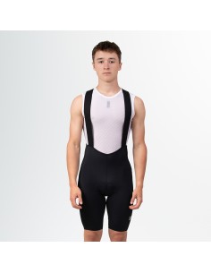 Short para Ciclismo con tirantes Suarez Spyder Black 2