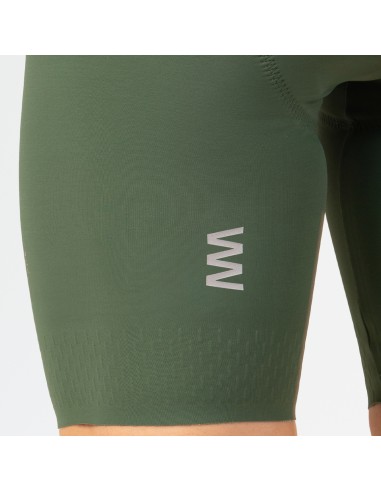 Short femenino para Ciclismo con tirantes Suarez Spyder Green W