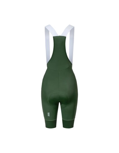 Short femenino para Ciclismo con tirantes Suarez Spyder Green W