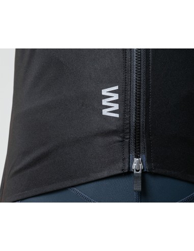 Chaqueta cortavientos Ciclismo sin manga Suarez Barrier Black