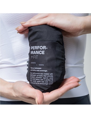 Chaqueta cortavientos sin manga Barrier Navy