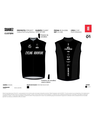 Chaqueta Cortavientos Cycling Adventure Draft
