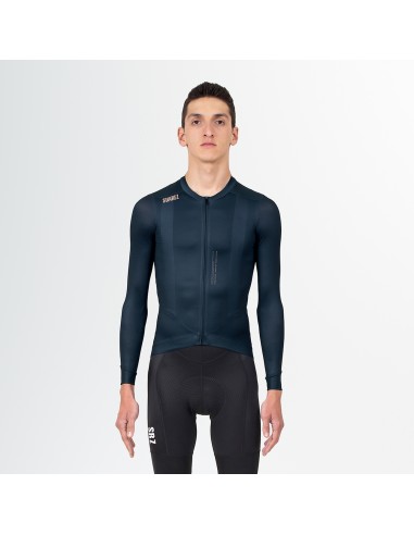 Tricota Manga Larga Lock Midnight Blue