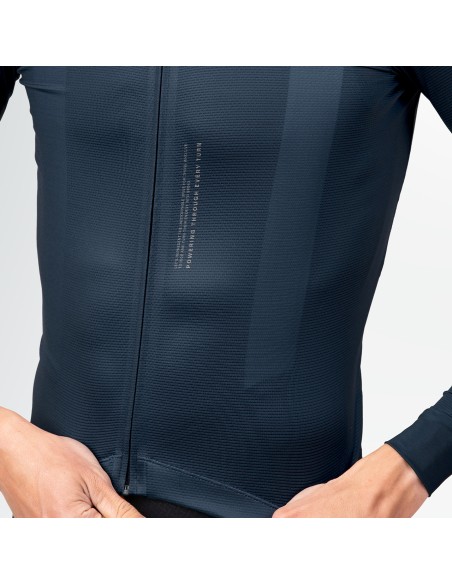 Tricota Manga Larga Lock Midnight Blue
