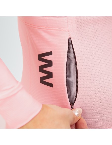 Tricota Ciclismo manga larga femenina Suarez Shade Peach W