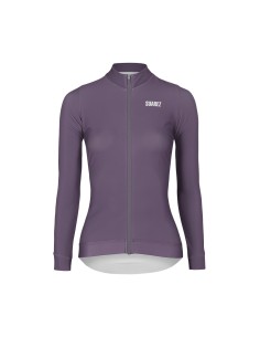Jersey térmico para Ciclismo calce femenino Suarez Rise Dusk Purple W